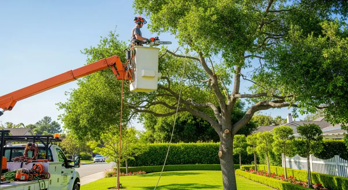 Tree trimming service in Perris